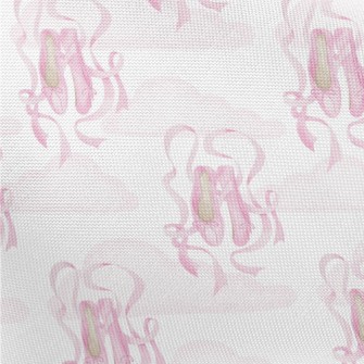 Pink Ballet Shoes Pongee