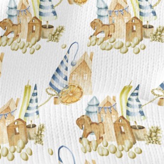 Christmas Toy Decoration Stretch Jersey