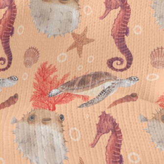 Watercolor Underwater World Stretch Jersey