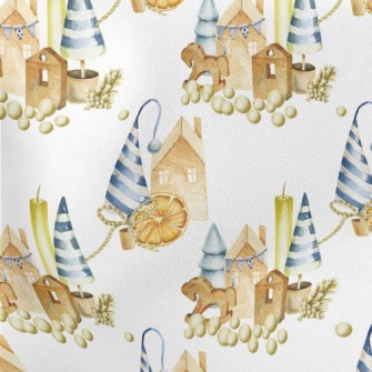 Christmas Toy Decoration Lightweight Cotton Poplin