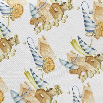 Christmas Toy Decoration Midweight Cotton Poplin