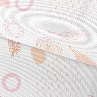 Hand Drawn Bohemian Decoration Waterproof Oxford