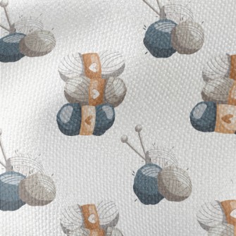 Cartoon Ball Of Yarn Waterproof Canvas