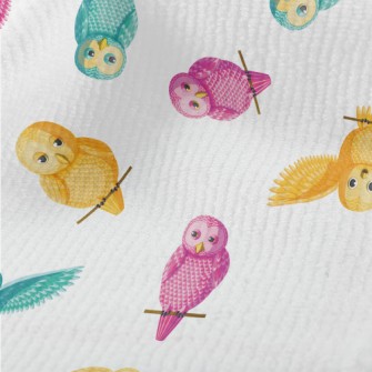 Colorful Cartoon Owl Terry