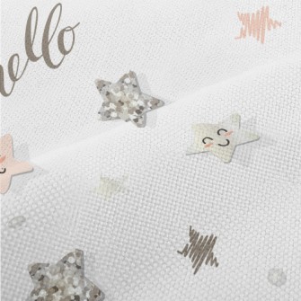 Smiley Sequin Stars Performance Linen