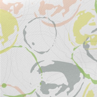 Hand Drawn Colorful Watermark Twill