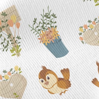 Spring Garden Sparrow Standard Corduroy