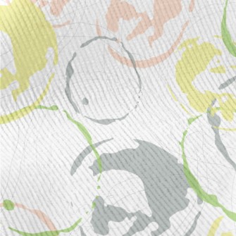 Hand Drawn Colorful Watermark Standard Corduroy