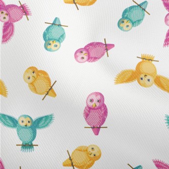 Colorful Cartoon Owl Dobby