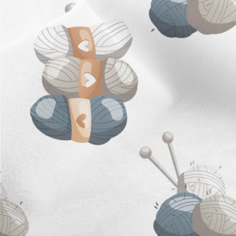 Cartoon Ball Of Yarn Micro Fleece