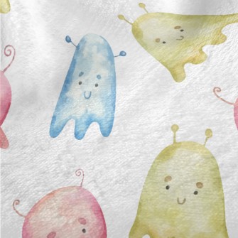 Three Color Alien Minky