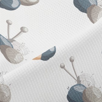 Cartoon Ball Of Yarn Piqué