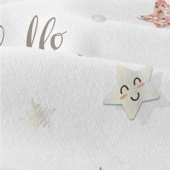 Smiley Sequin Stars Modern Jersey