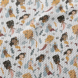 Leisure Life Mermaid Birdseye Piqué