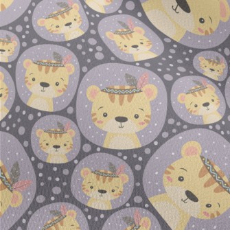 Aboriginal Tiger Chiffon