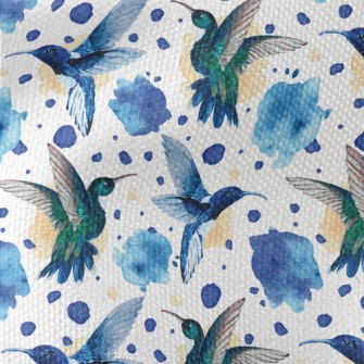 Watercolor Hummingbird Waterproof Canvas