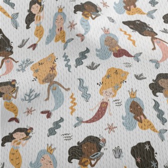 Leisure Life Mermaid Athletic Mesh Flat Back