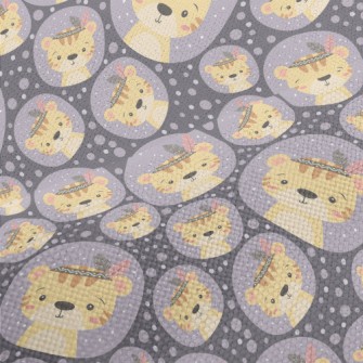 Aboriginal Tiger Performance Linen