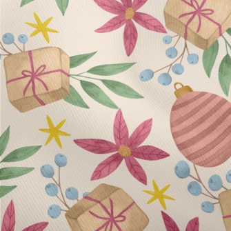 Watercolor Christmas Elements Dobby