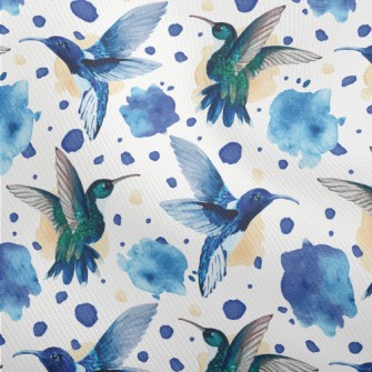 Watercolor Hummingbird Dobby