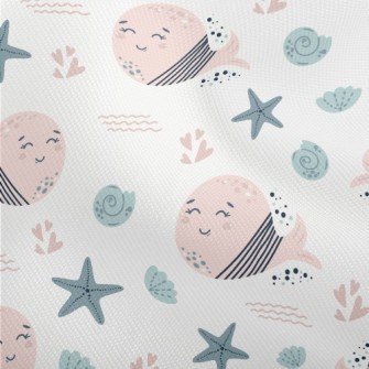 Pink Whale Who Loves The Ocean Dobby