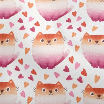 Gradient Watercolor Cat Dobby