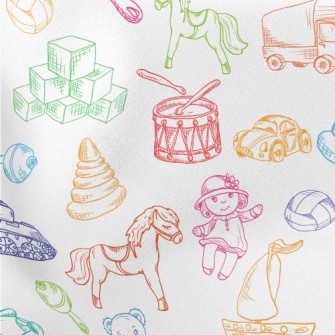 Line Drawing Of Various Baby T Stretch Ponte