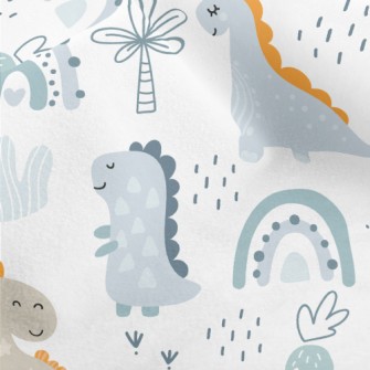 Cute Baby Dinosaur Micro Fleece