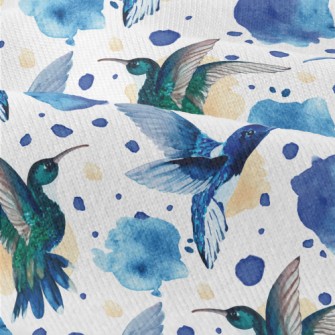 Watercolor Hummingbird Modern Jersey