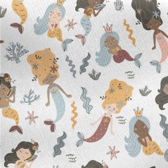 Leisure Life Mermaid Jersey Backed Fleece