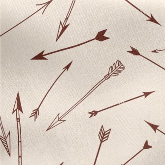 Arrows Of Wild Life Jersey Backed Fleece