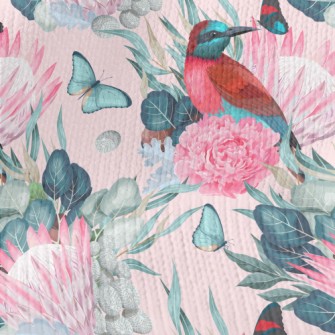 Birds And King Proteas Stretch Jersey