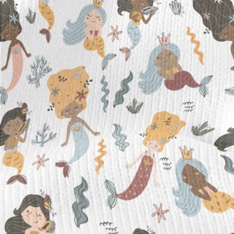 Leisure Life Mermaid Stretch Jersey