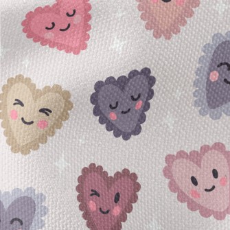 Cartoon Love Heart Waterproof Canvas