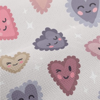 Cartoon Love Heart Performance Linen