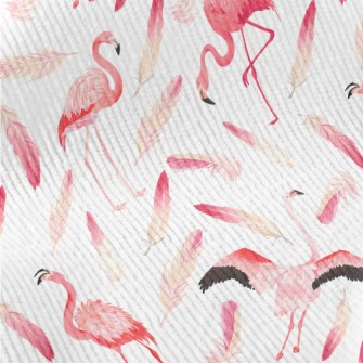 Flamingo With Feathers Standard Corduroy
