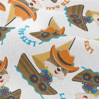 Cartoon Sailing Animals Modern Jersey