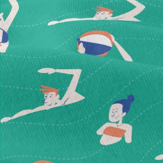 People Relaxing On The Beach Modern Jersey
