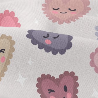 Cartoon Love Heart Modern Jersey