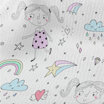 Cute Little Girl Terry