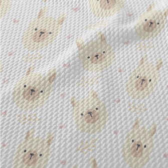 Cute Camel Head Birdseye Piqué