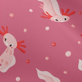 Cute Pink Salamander Chiffon