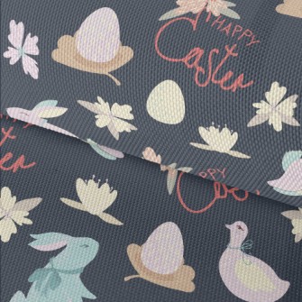 Easter Eggs And Bunny Waterproof Oxford