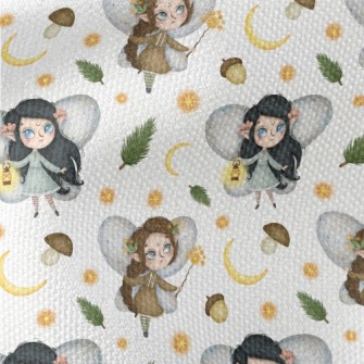 Cartoon Version Of The Forest  Waterproof Canvas