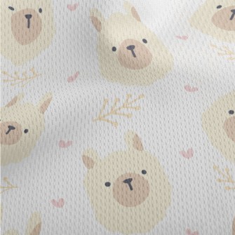 Cute Camel Head Athletic Mesh Flat Back