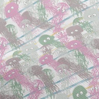 Big Eyed Jellyfish Swimming Performance Linen