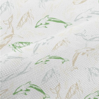 Swimming Marine Life Performance Linen