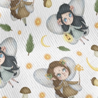 Cartoon Version Of The Forest  Standard Corduroy