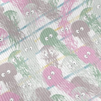 Big Eyed Jellyfish Swimming Standard Corduroy