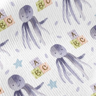 Octopus Plush Toy Standard Corduroy